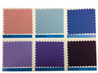 GZ-YGTI  制服呢  300D 100％專紡滌綸纖維  2/3斜紋 260g-270g/m 細節-11